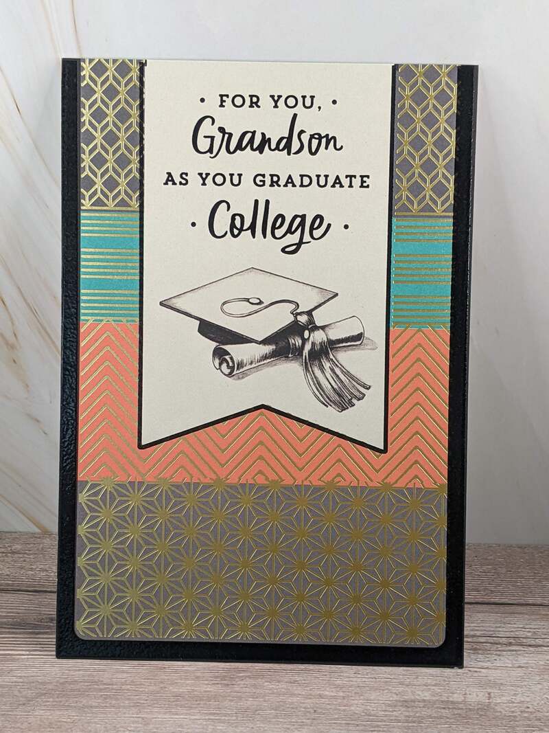 Grandson College Grad Card