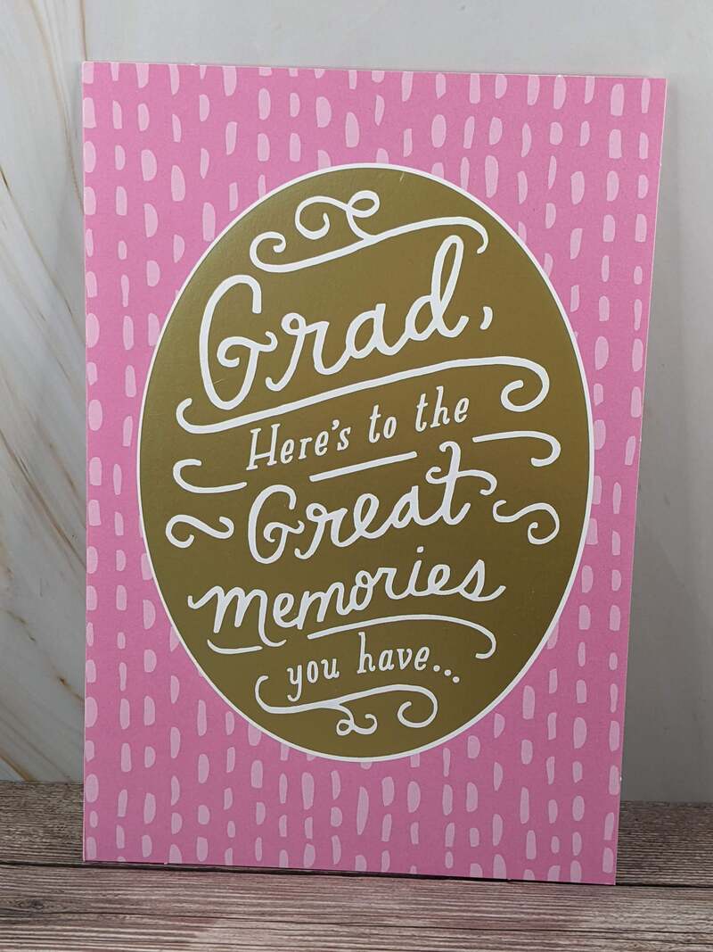 Graduation Memories Card